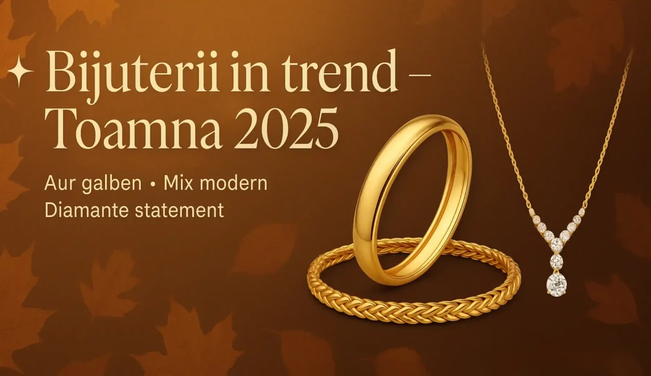 Bijuterii care se poartă în toamna 2025 – tendințe și stiluri moderne