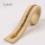 Brățara Cuban Clasică din aur galben cu design simplu și elegant