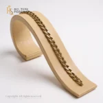 Brățara Fină Cubană din aur galben - bijuterie elegantă din aur 14k