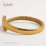 Brățara fixă din aur galben 14k