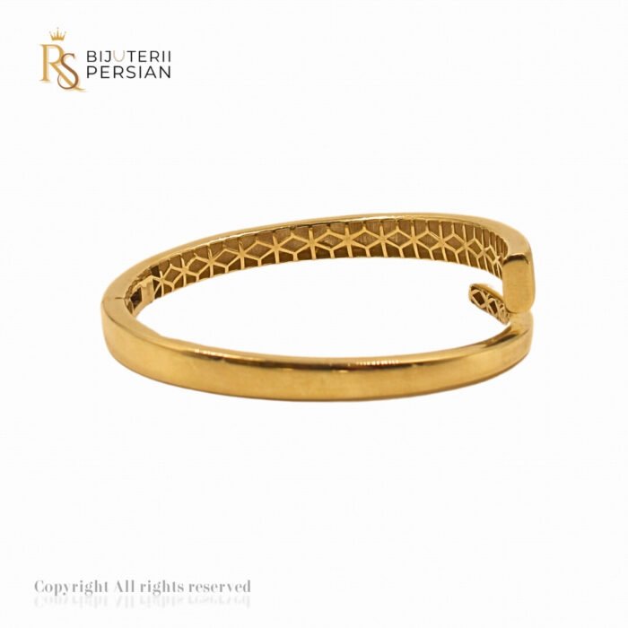 Brățara fixă din aur galben 14k