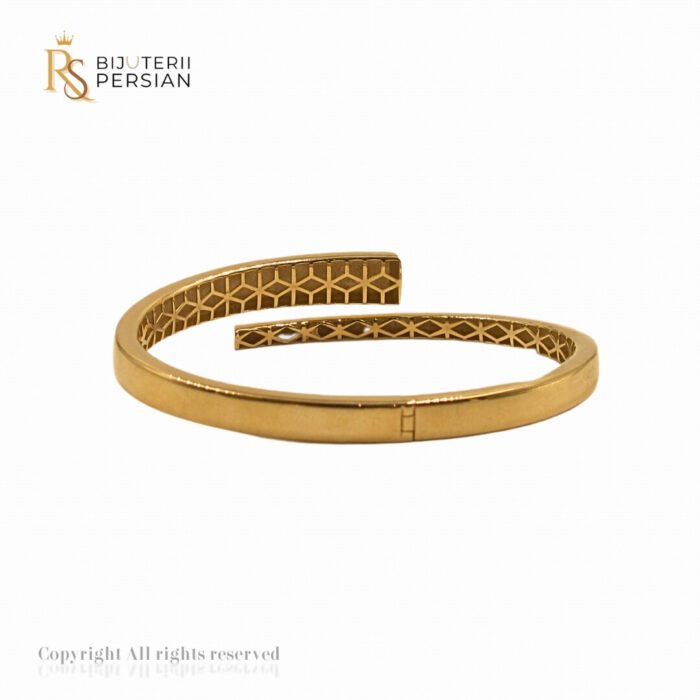 Brățara fixă din aur galben 14k