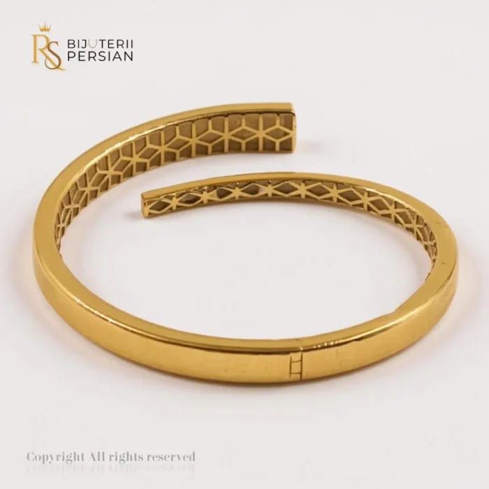 Brățara fixă din aur galben 14k