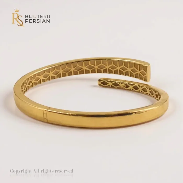 Brățara fixă din aur galben 14k