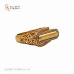 Inel Elegant Aurora din aur galben cu pietre zirconiu alb