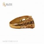 Inel Elegant Aurora din aur galben cu pietre zirconiu alb