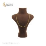 Colier Elegant Răsucit din Aur Galben 14K