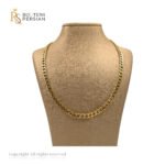 Lanț Cuban Royal cu Zale de Aur