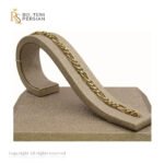 brățară Figaro din aur galben 14K pentru bărbați
