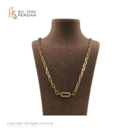 14K cu element central texturat, design robust și elegant