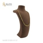 Lant aur galben 14K cu design șarpe lucios, elegant și flexibil