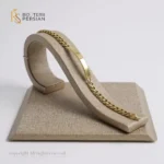 Brățară din Aur Galben 14K cu Plăcuță pentru Gravare