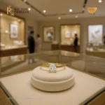 Inel solitar aur galben cu diamant IGI 0.14ct