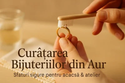 Curățarea bijuteriilor din aur – pași practici și soluții sigure acasă și în atelier