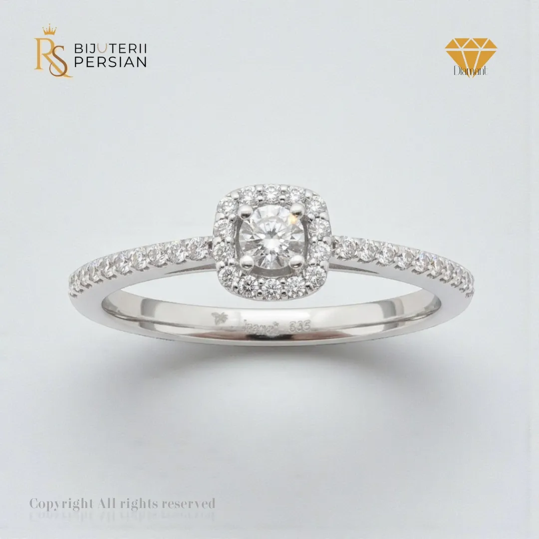 inel-logodna-aur-alb-diamante-halo-pave-026ct-igi inel de logodnă din aur alb cu diamante halo pavé