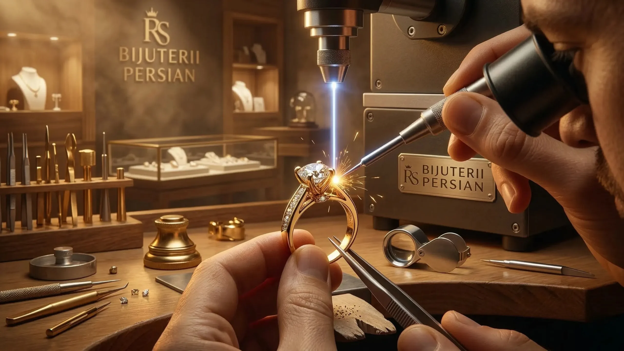 Atelier de reparații bijuterii aur în București - Bijuterii Persian