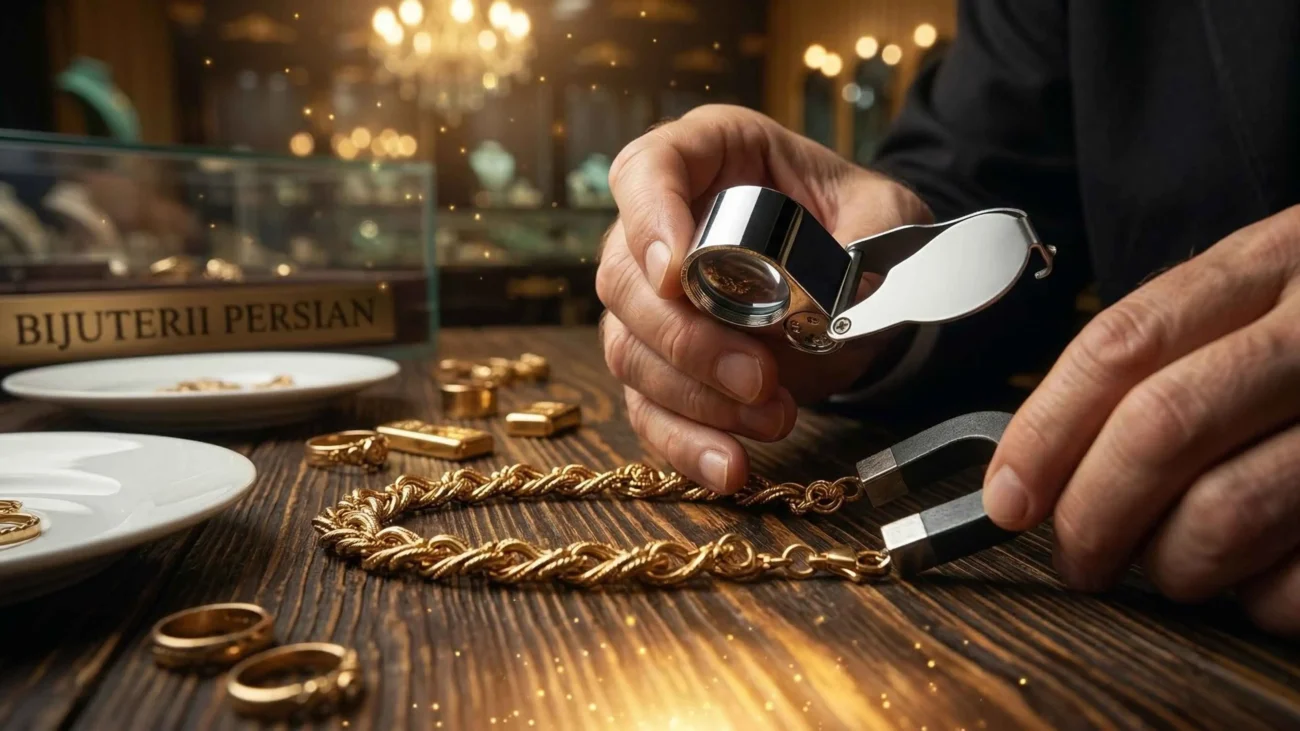 Metode de verificare a aurului acasă - Bijuterii Persian