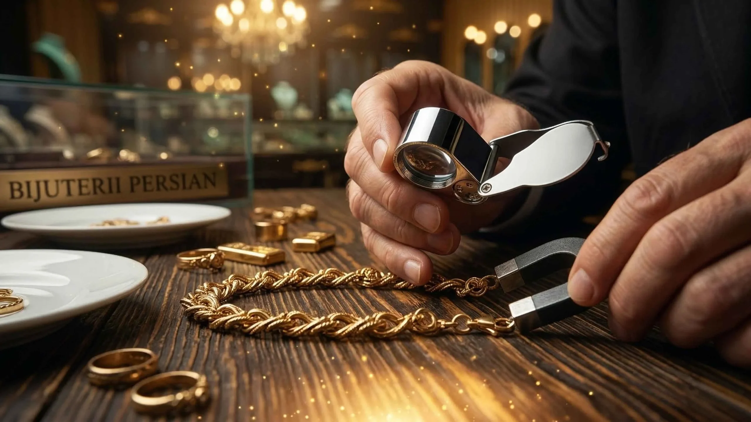 Metode de verificare a aurului acasă - Bijuterii Persian