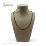Colier Tennis din aur galben 14K cu lățime de 2 mm și cristale - Bijuterii Persian