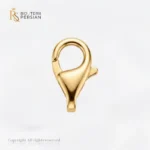 Închizătoare din aur galben 14K tip papagal carabină cu marcaj oficial Bijuterii Persian